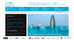 Desktop Screenshot of livebarcelona.cat